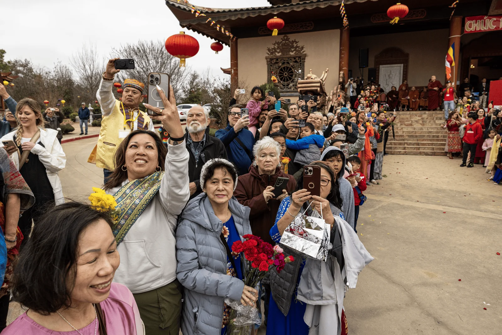 Fort Worth Monks Return from 2,300-Mile Peace Walk to Rousing Homecoming