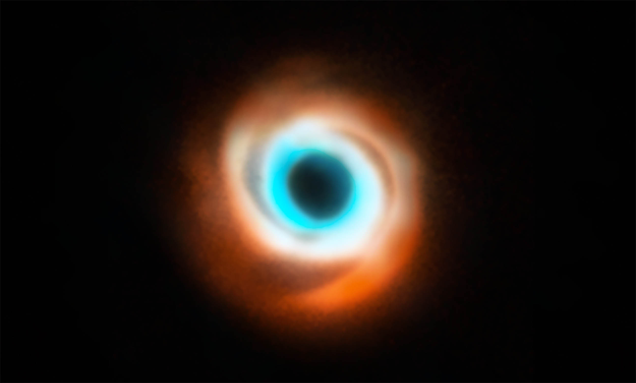 Featured image for First Real-Time Image of a Baby Planet Forming Around a Star