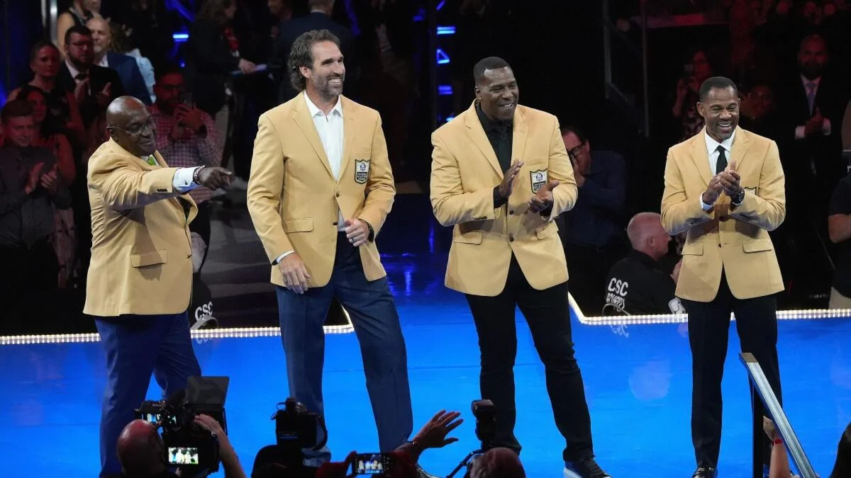 Featured image for Sterling Sharpe shines at 2025 Pro Football Hall of Fame ceremony honoring brother