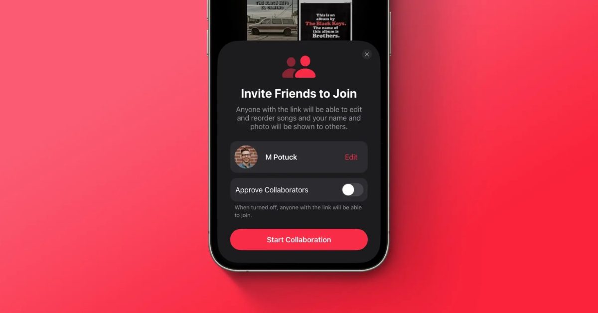 Featured image for Apple Music Collaborative Playlists Delayed Indefinitely in iOS 17.2 Update