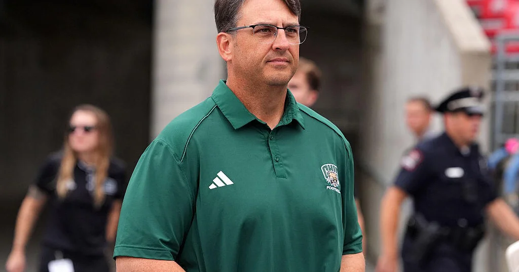 Featured image for Ohio University football coach Brian Smith dismissed over misconduct and personal issues