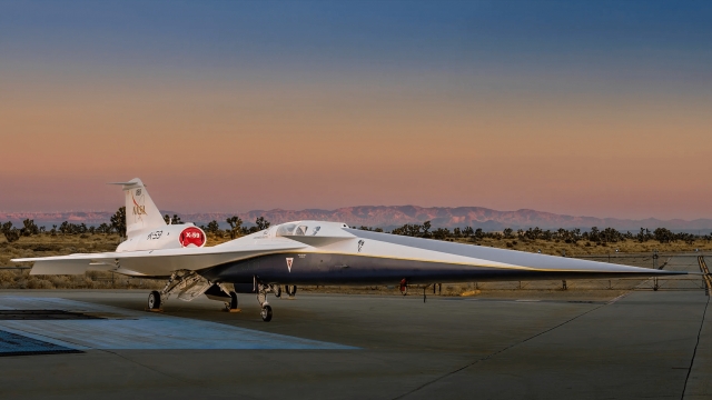 Featured image for "NASA Reveals Game-Changing X-59 Supersonic Jet"