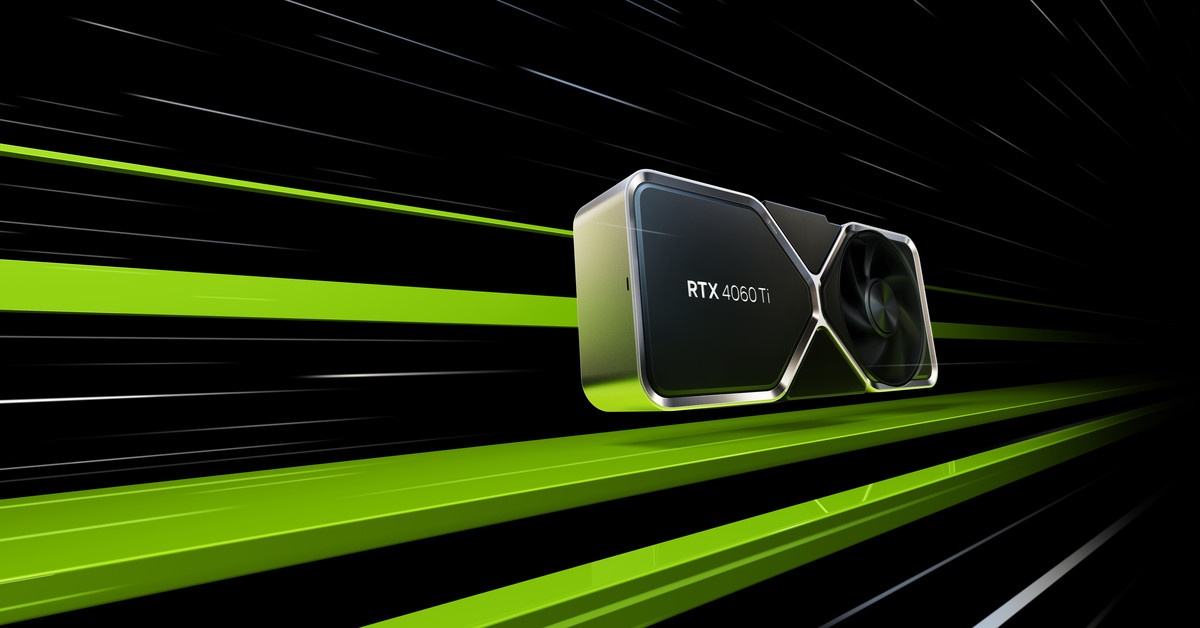 Featured image for Nvidia unveils affordable RTX 4060 and 4060 Ti graphics cards.