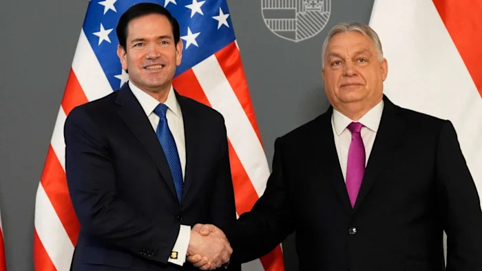 Rubio casts Orbán as a vital U.S. ally amid Hungary’s tight election