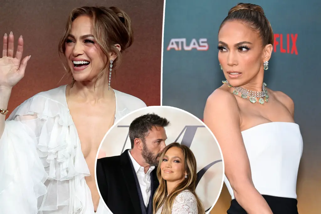 Jennifer Lopez Shuts Down Ben Affleck Questions During 'Atlas' Press Tour
