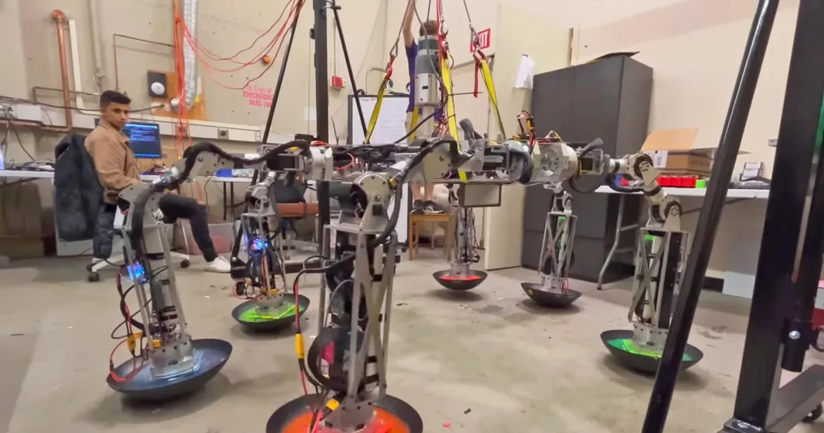 MIT develops lunar robot with worm-like arms.