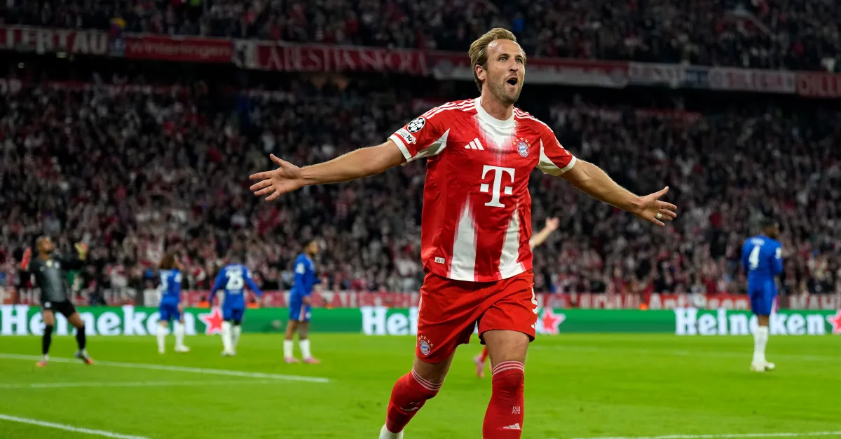Featured image for Bayern Munich Dominates Chelsea as Kane Sets New Champions League Record