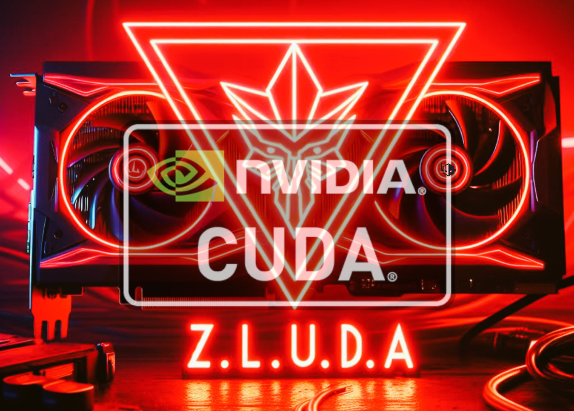 Featured image for "AMD GPUs Now Support Unmodified NVIDIA CUDA Apps with ROCm and ZLUDA"