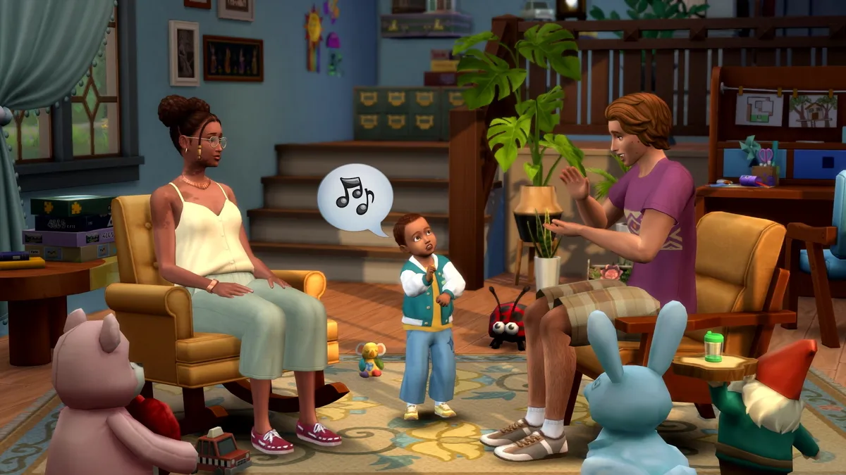 "The Sims 4 Glitch Creates Horrifyingly Long-Legged Infants"
