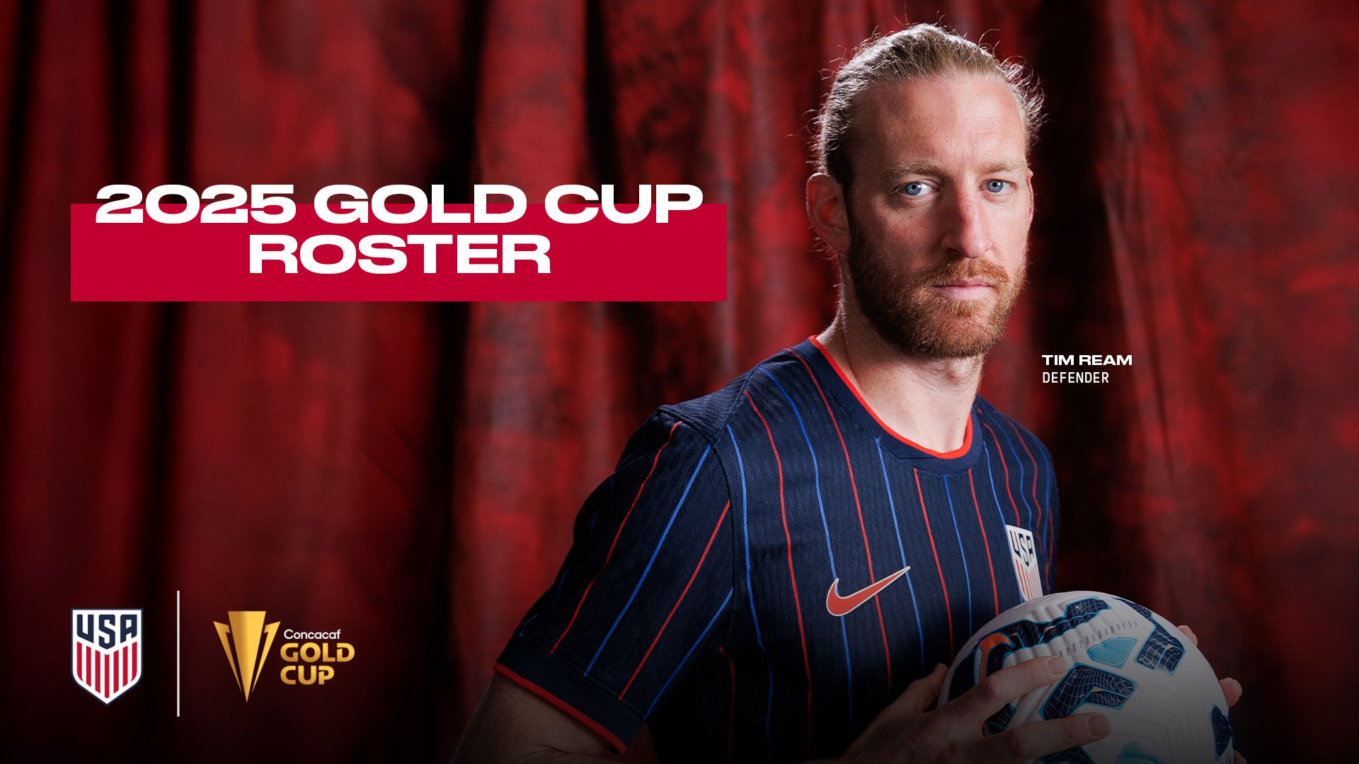 Featured image for USMNT Announces 26-Player Roster for 2025 Gold Cup