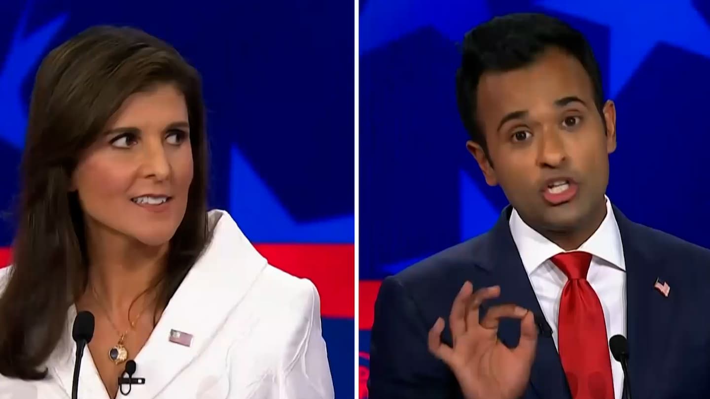 "Nikki Haley Confronts Ramaswamy's Criticism of Daughter's TikTok Use in Fiery GOP Debate"