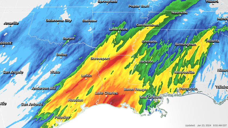 "South Braces for Flash-Flood Threat as Dayslong Rain Siege Continues"
