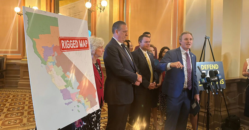 California Redistricting Sparks GOP Legal Challenges and Political Tensions