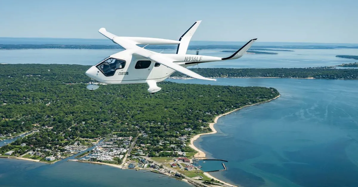 Featured image for Beta Technologies' Electric Aircraft Makes Historic NYC Landing