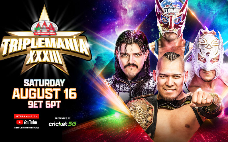 Featured image for AAA TripleManía XXXIII: Match Card, Start Time, and Viewing Details