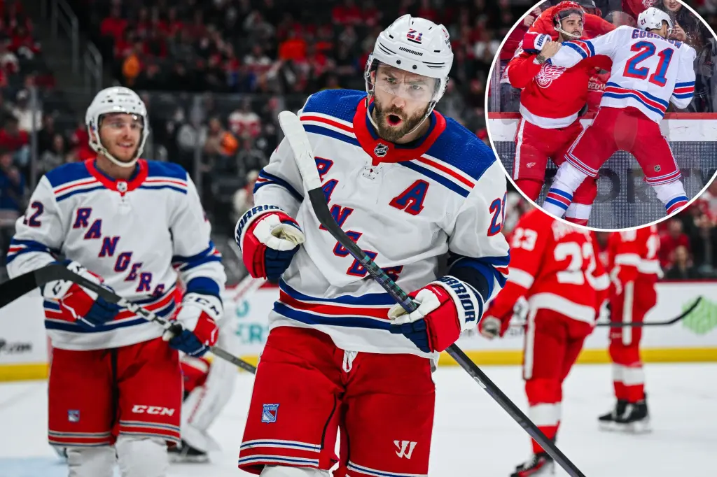 Featured image for "Rangers Edge Red Wings 4-3 in Playoff Race Showdown"