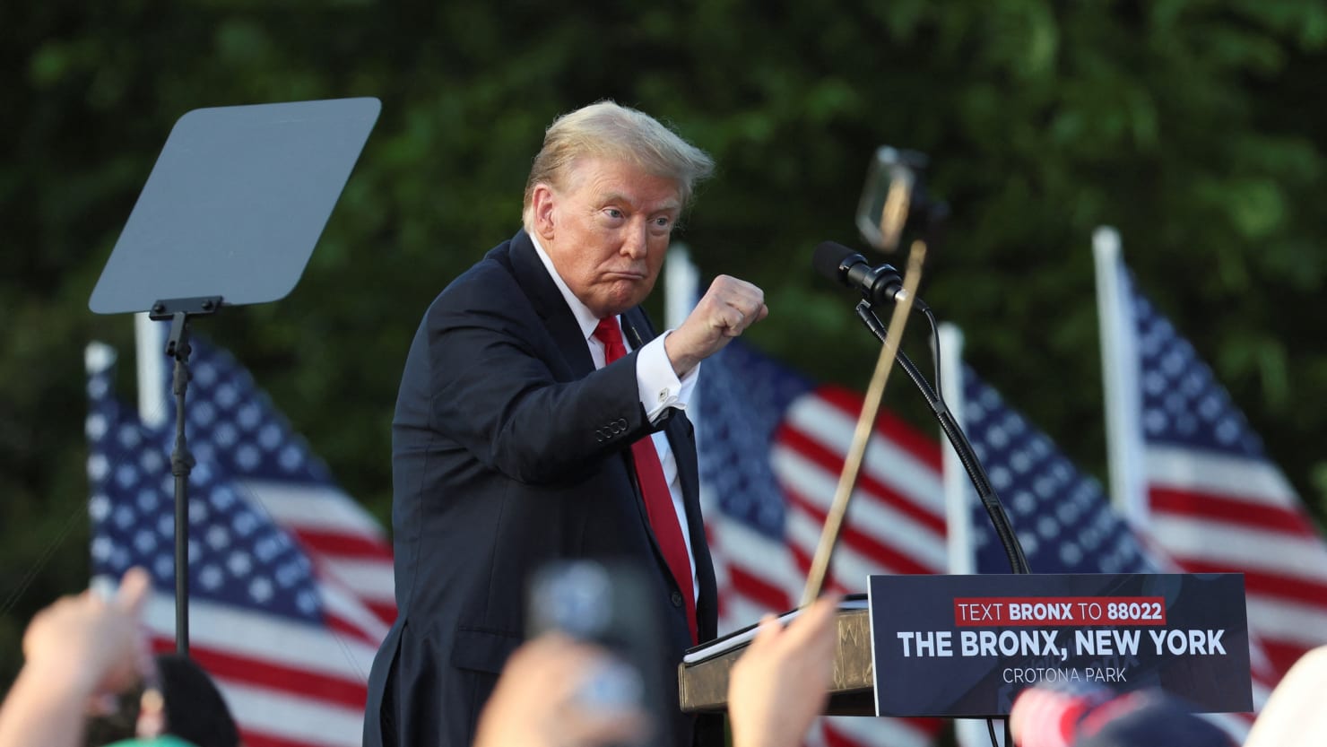 Trump's Bronx Rally Defies Expectations, Draws Criticism