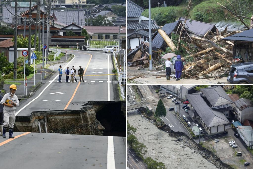 Typhoon Lan wreaks havoc in Japan, leaving destruction in its wake