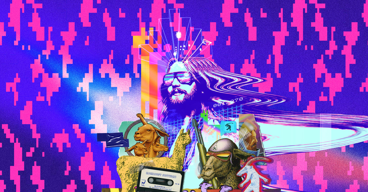 Featured image for "Uncovering the Psychedelic Legacy of Jeff Minter and Llamasoft"