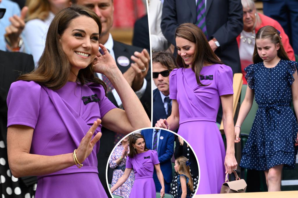 Featured image for Kate Middleton's Emotional Wimbledon Ovation Captured