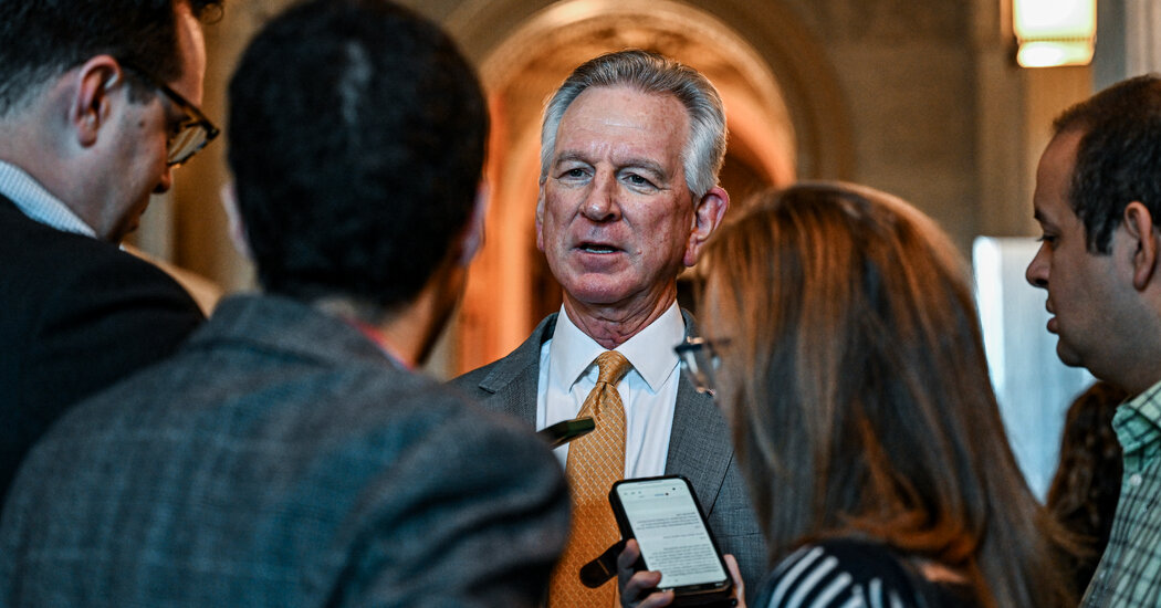 Tuberville's Military Freeze Sparks GOP Outrage as Senators Seek to Unblock Promotions