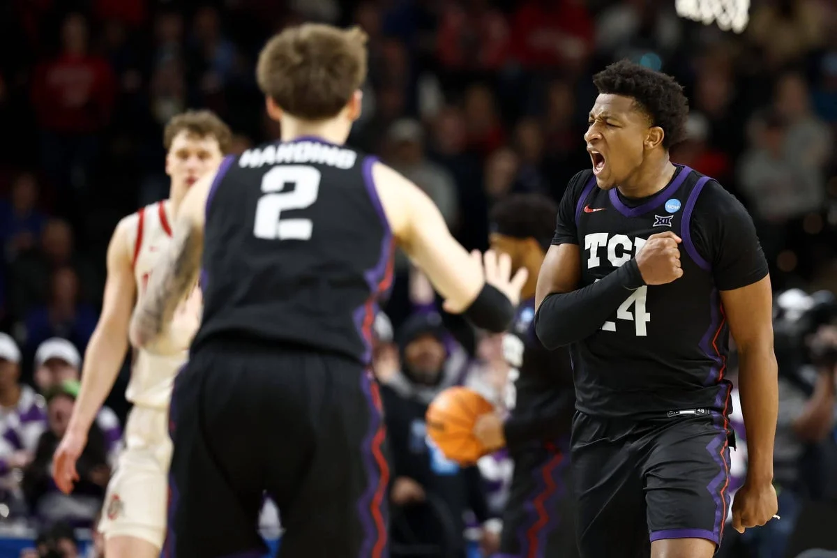 TCU Edges Ohio State in Day-1 Madness Thriller as Nebraska Cruises