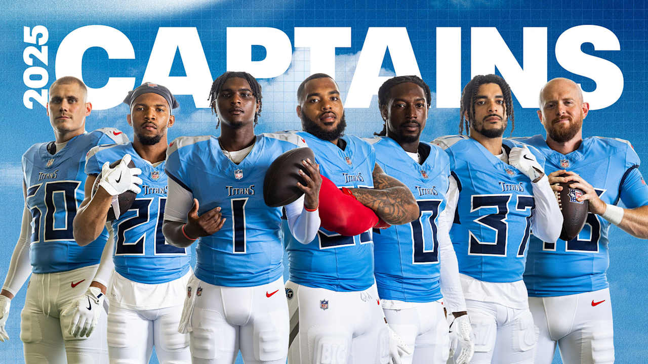 Titans Name Cam Ward as a Team Captain for 2025 Season