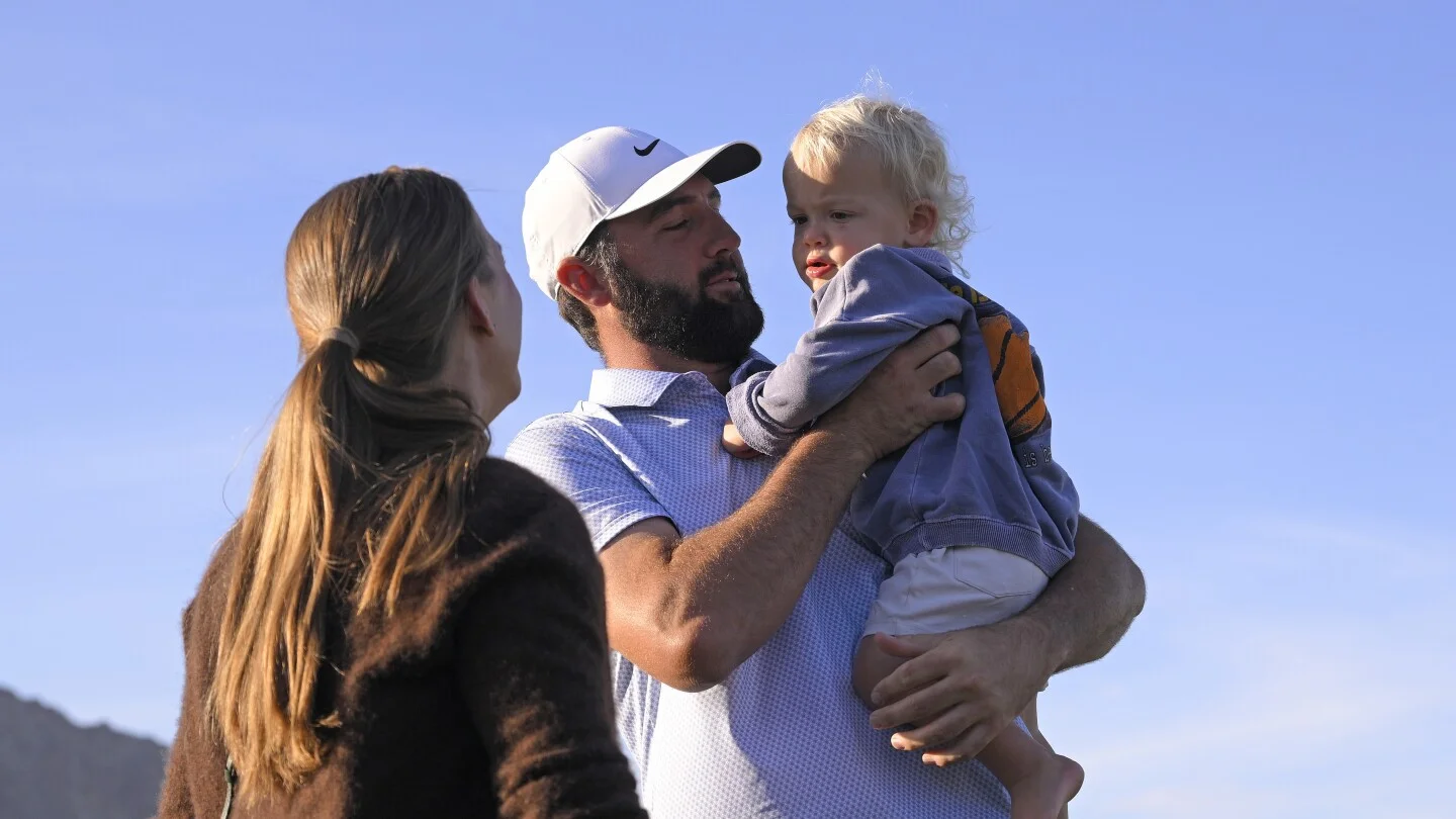 Scheffler withdraws from Houston Open as he welcomes second child