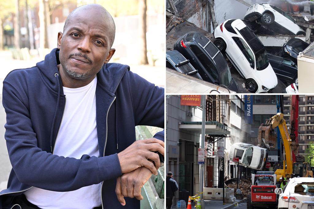 Featured image for Survivor recounts chaos in NYC garage collapse.