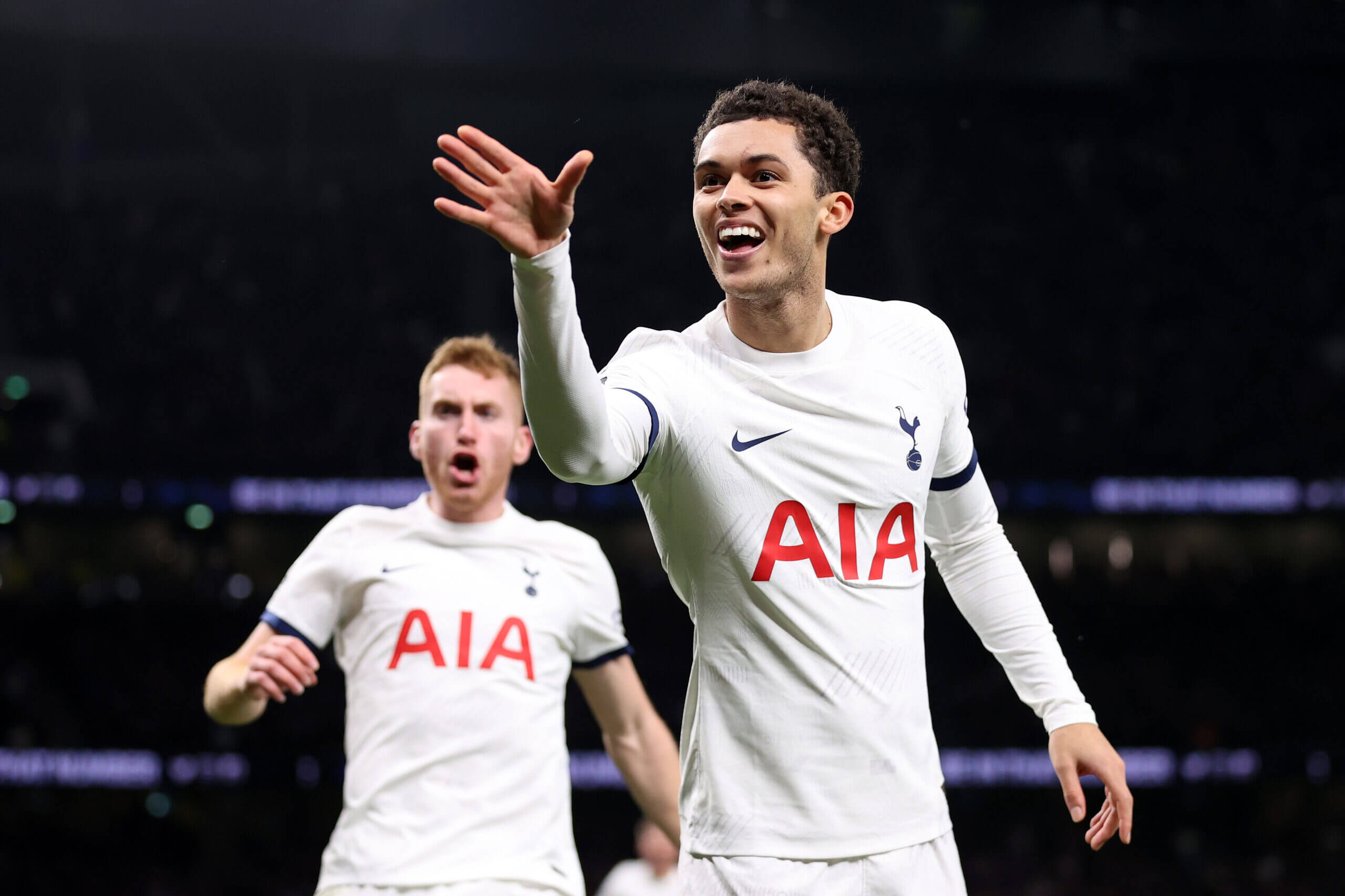 Featured image for "Spurs' Thrilling 3-2 Win Over Brentford Propels Them to Premier League Top Four"