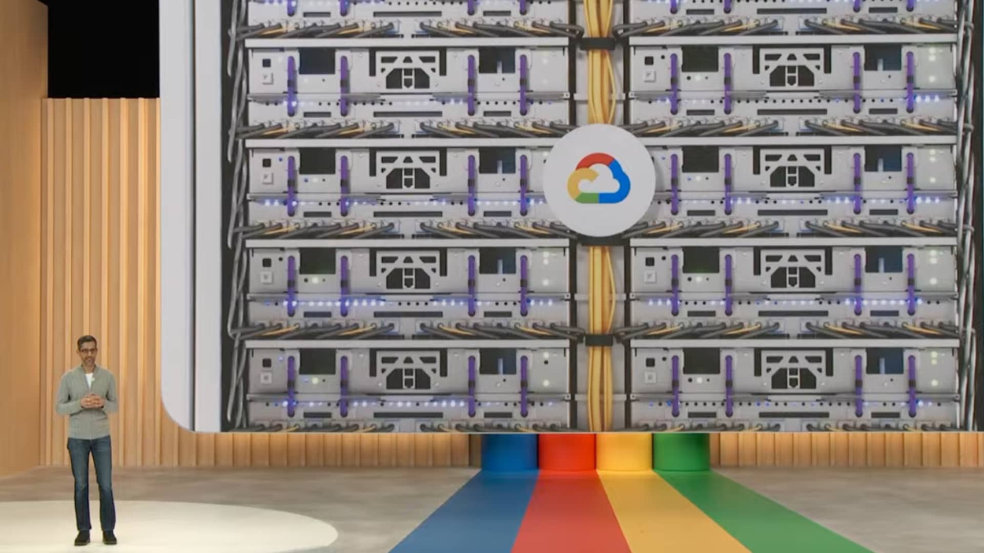 Featured image for Google employees criticize executives for AI obsession and CEO's leadership style.