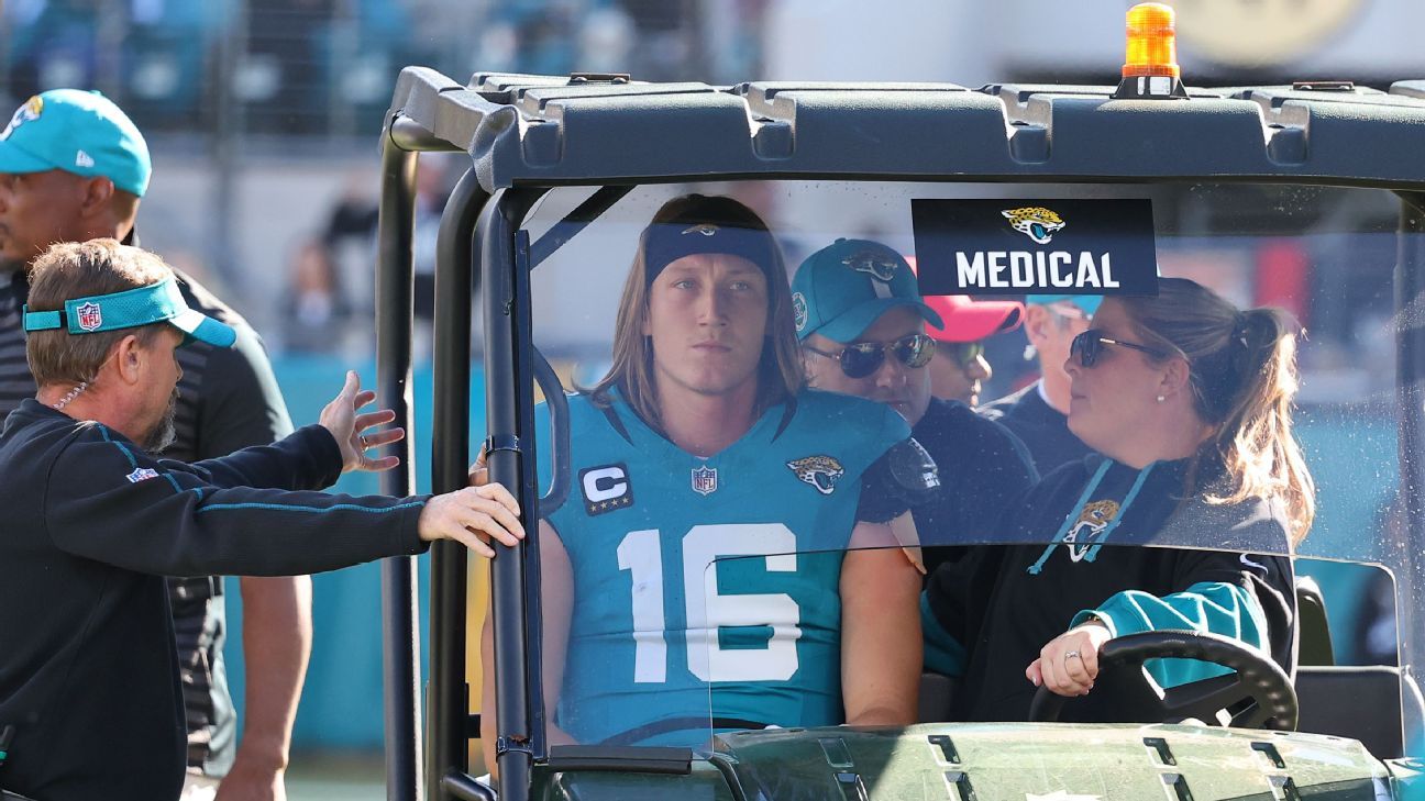 Trevor Lawrence Concussed After Controversial Hit Sparks Jaguars-Texans Brawl