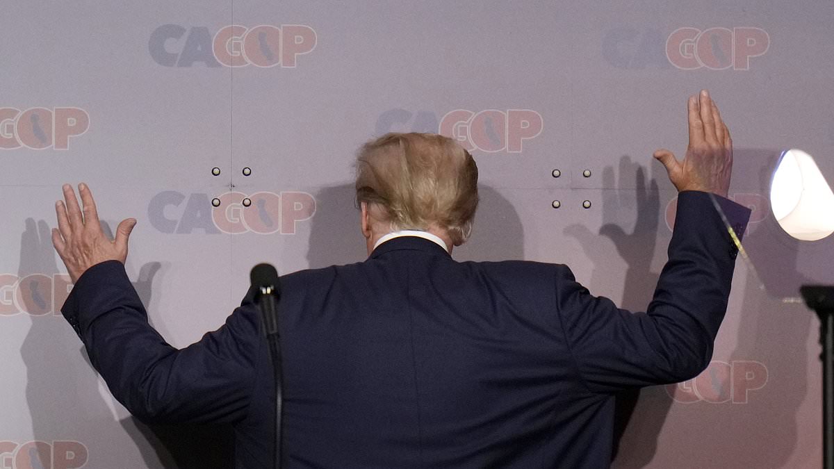 "Trump Accuses Newsom of Plotting 2024 Run, Mocks Biden's Stage Mishap"
