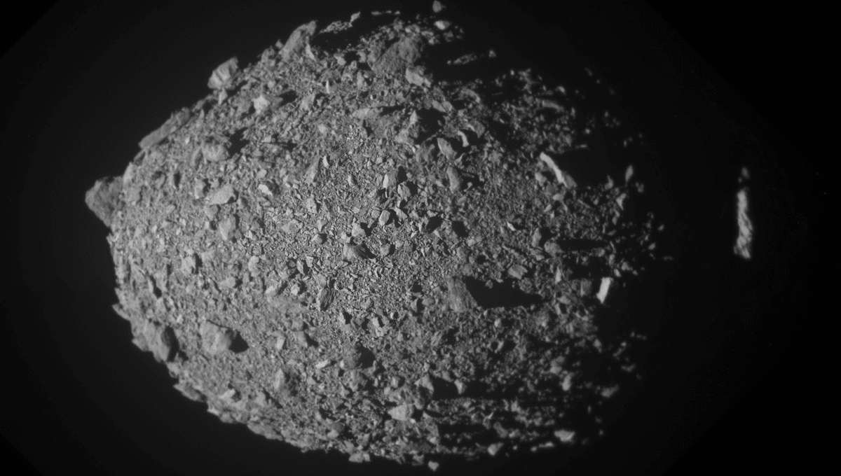 Unusual Behavior of NASA's Collided Asteroid Baffles High School Students
