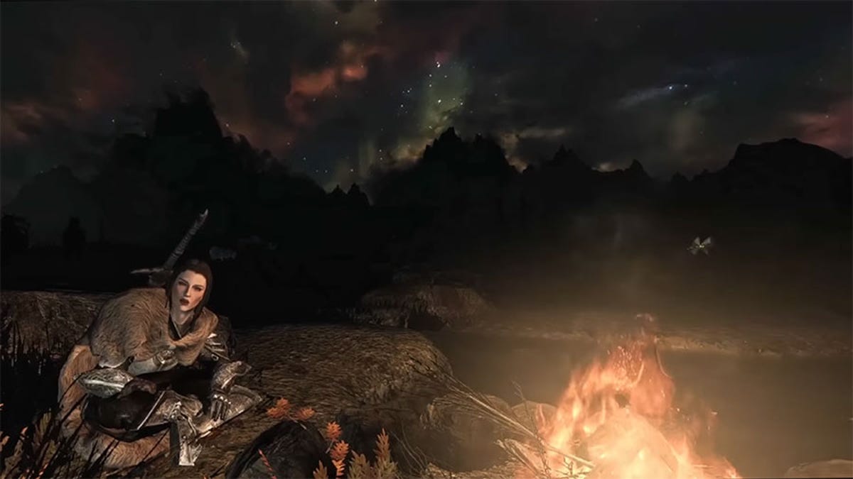 "Skyrim Modder Enhances NPC Immersion with AI Technology"