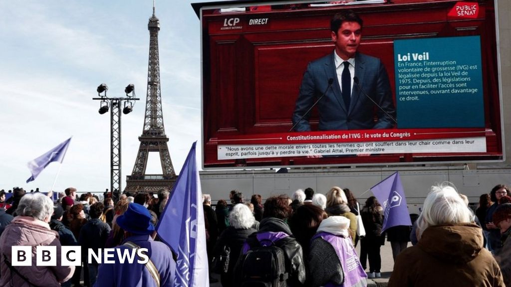 France Enshrines Abortion as Constitutional Right
