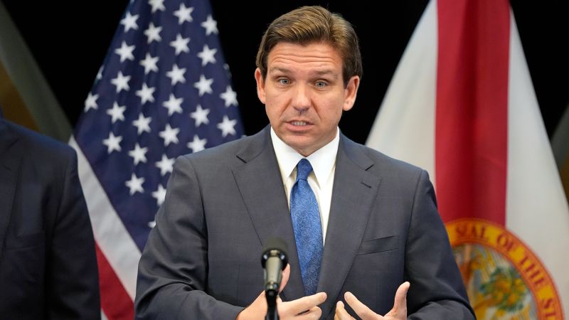 Featured image for DeSantis' Support for Taking on Trump Wavers Amid Polls and GOP Reception