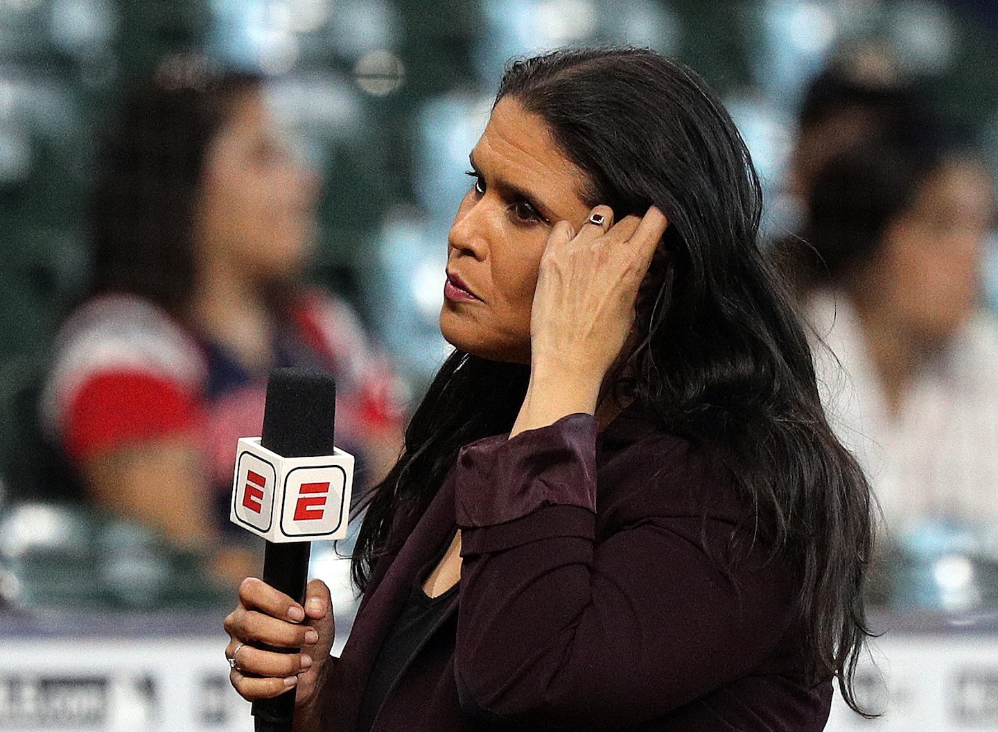 ESPN fires Marly Rivera after on-field incident and social media controversy.