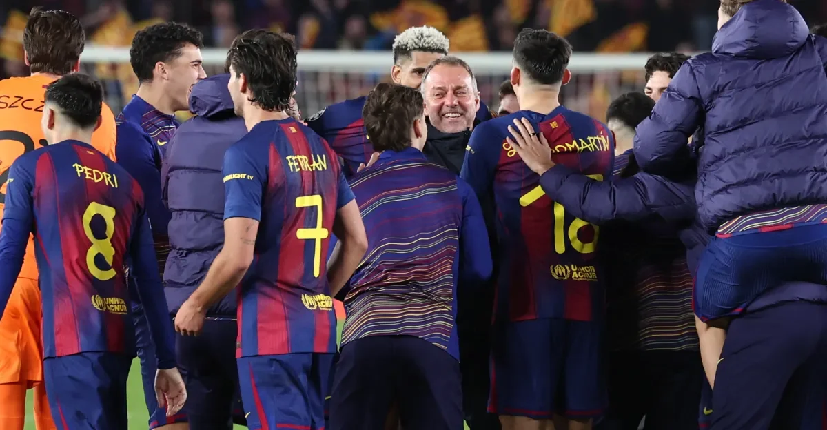Barça routs Newcastle 7-2 to reach CL quarter-finals, Flick calls it a crazy night