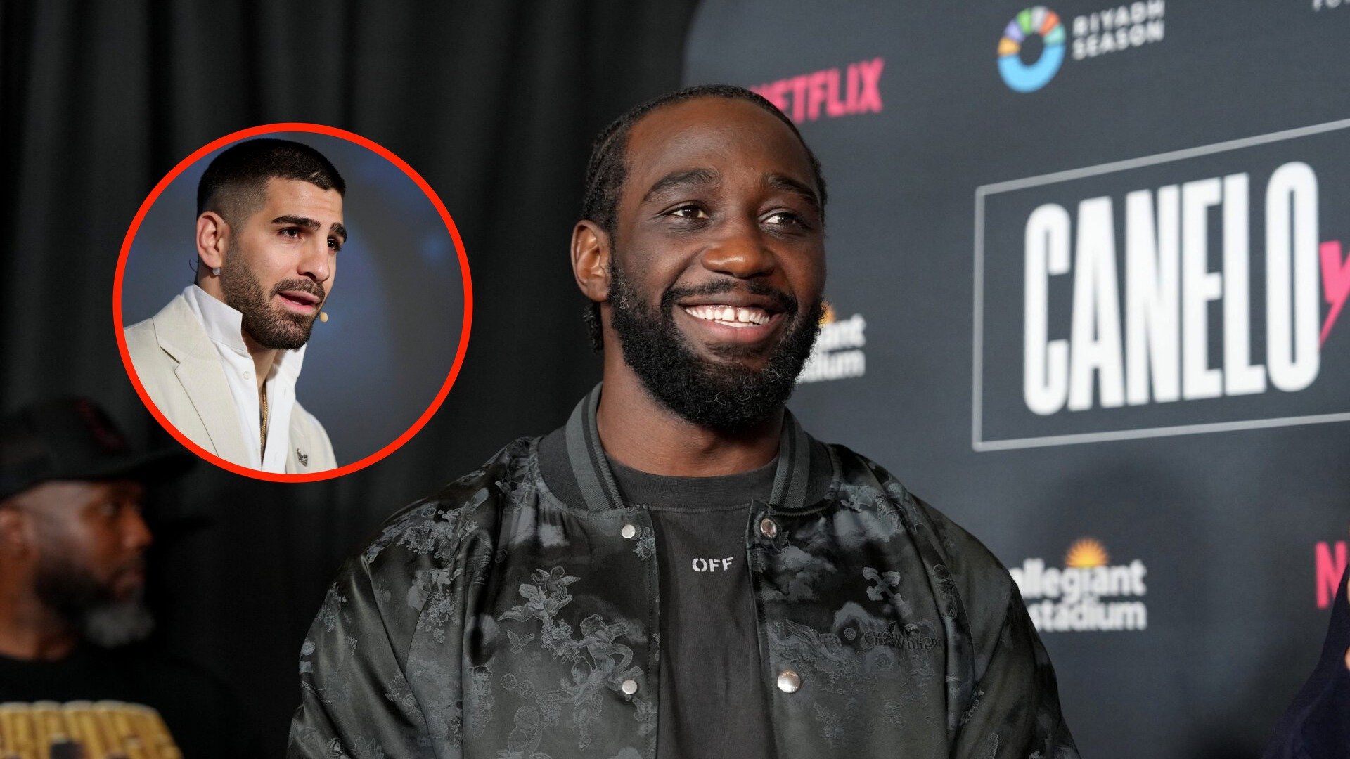 Featured image for Crawford and Topuria Exchange Jokes and Challenges in Cross-Sport Banter