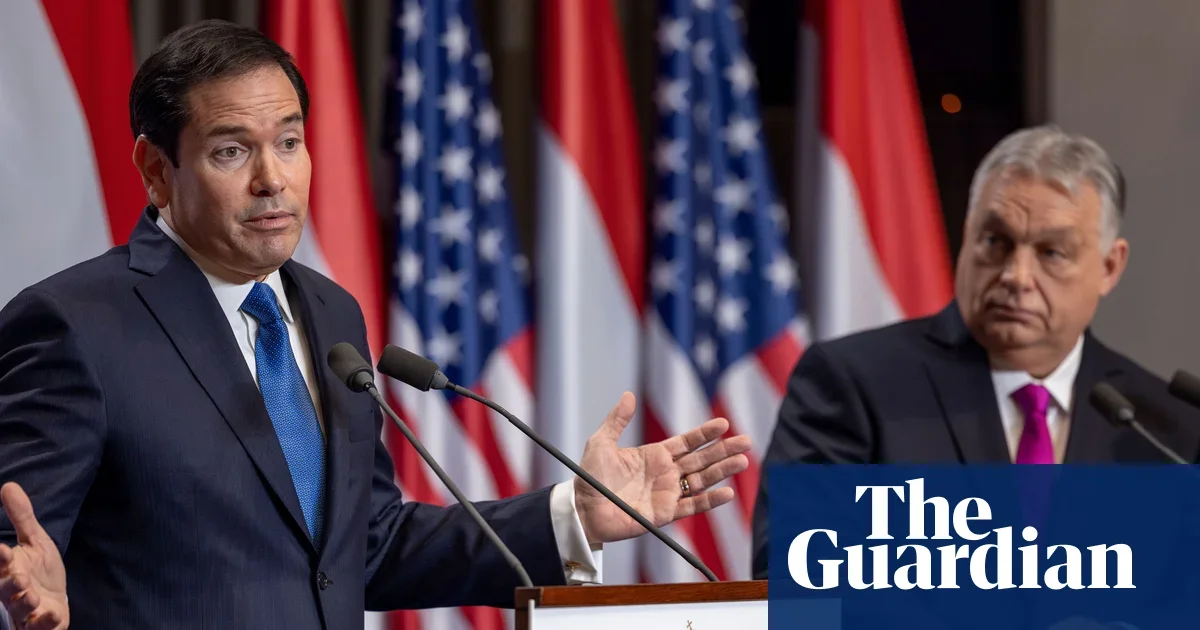 Rubio’s Orbán endorsement fans EU fears of US-backed disunity in Europe