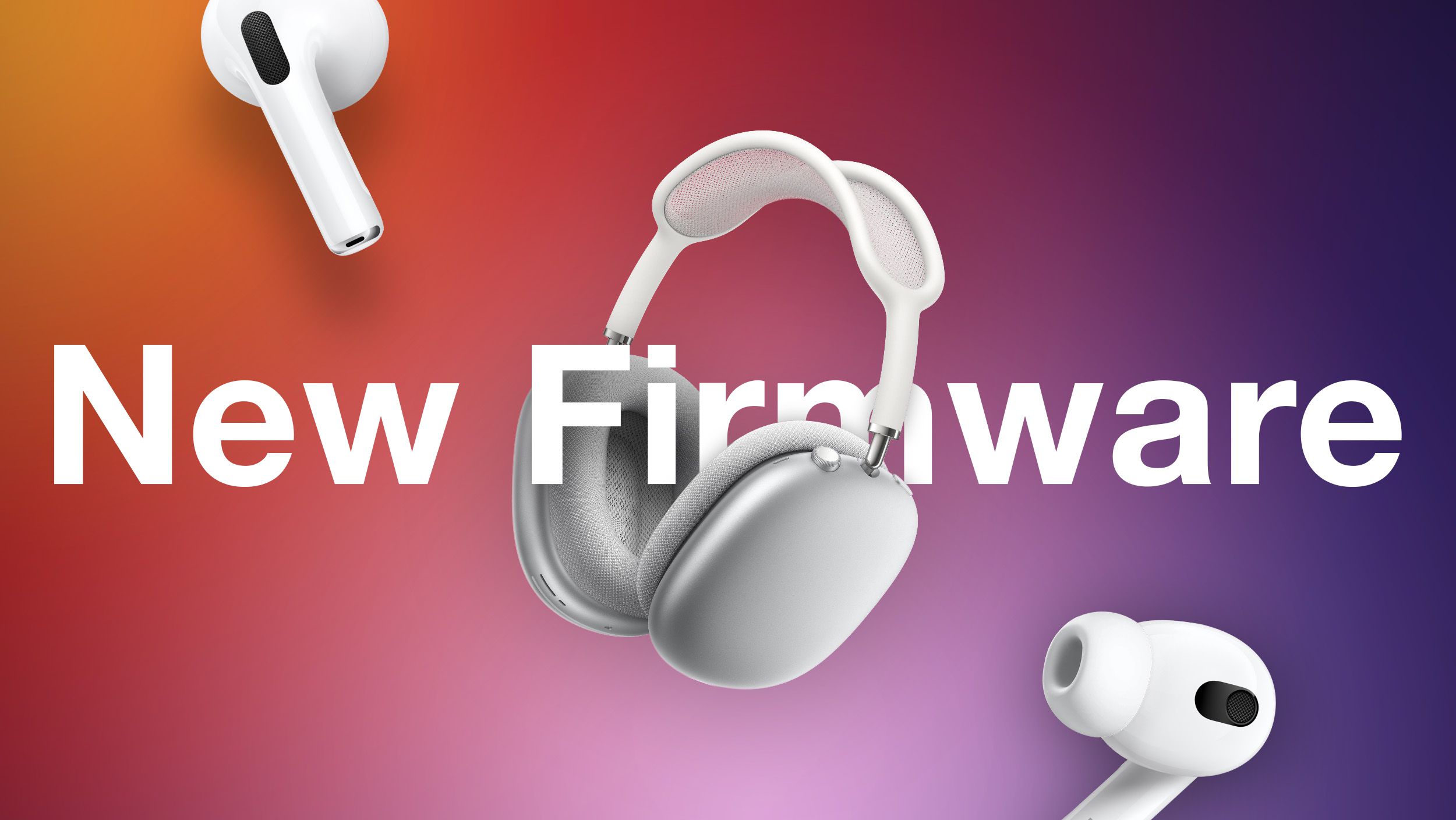 "Apple's Latest Firmware Updates for AirPods Lineup"
