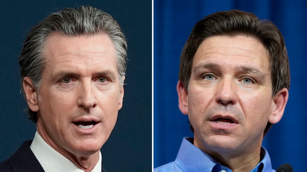 "Governors Newsom and DeSantis Set to Spar in Fox News Debate"