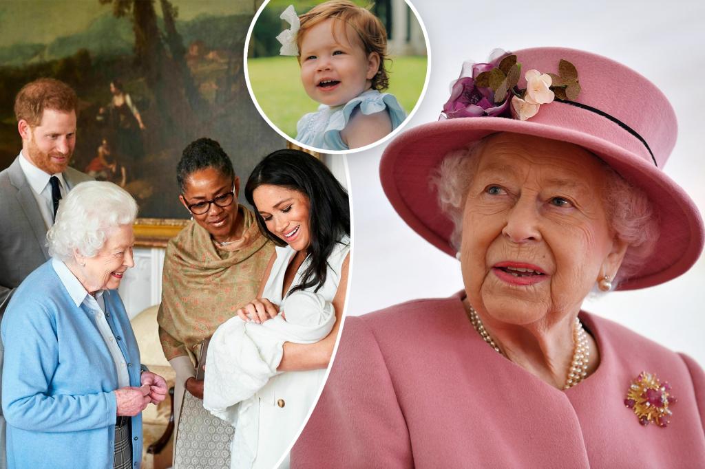 Featured image for "Royal Controversy: Did Prince Harry and Meghan Markle Mislead Queen Elizabeth Over Lilibet's Name?"