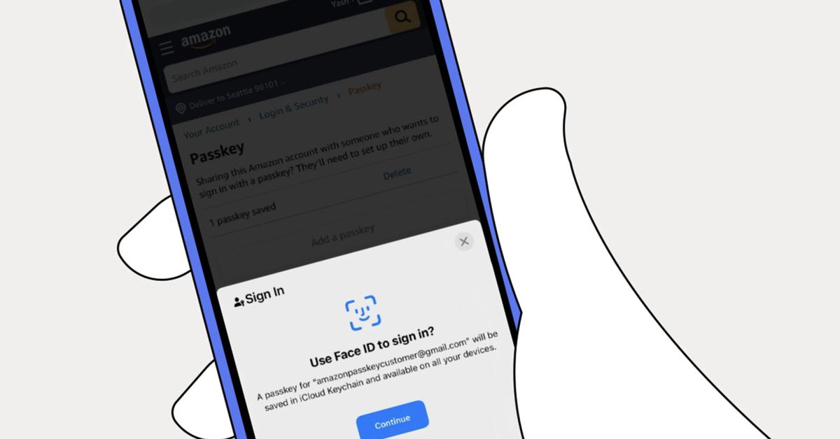 Featured image for Amazon Introduces Passwordless Sign-In for Enhanced Account Security