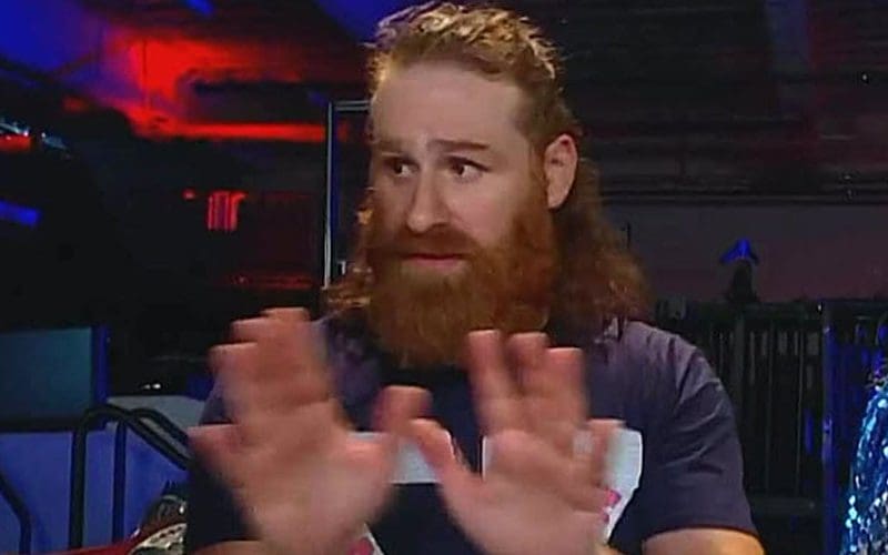 "Sami Zayn's WWE RAW Injury Update"
