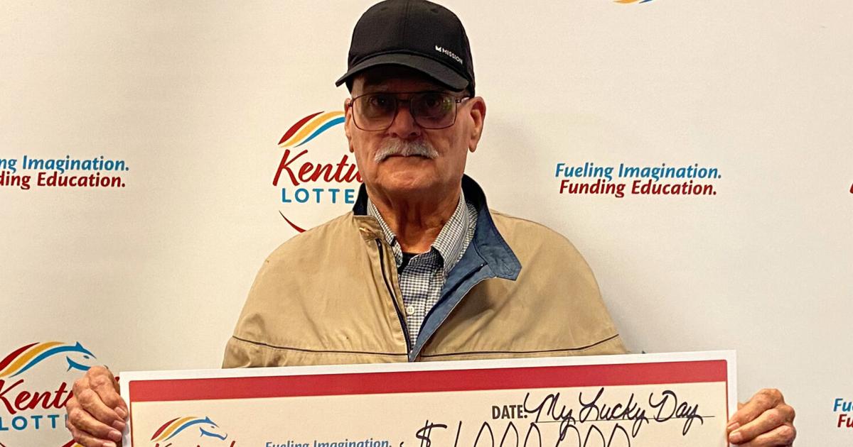 Featured image for Kentucky man's gas stop leads to $1 million lottery win
