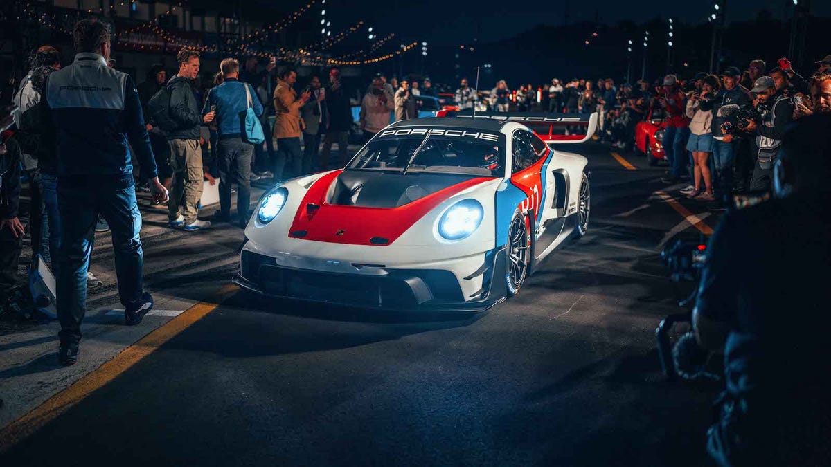 Porsche Unveils Track-Only 911 GT3 R Rennsport at Rennsport Reunion 7