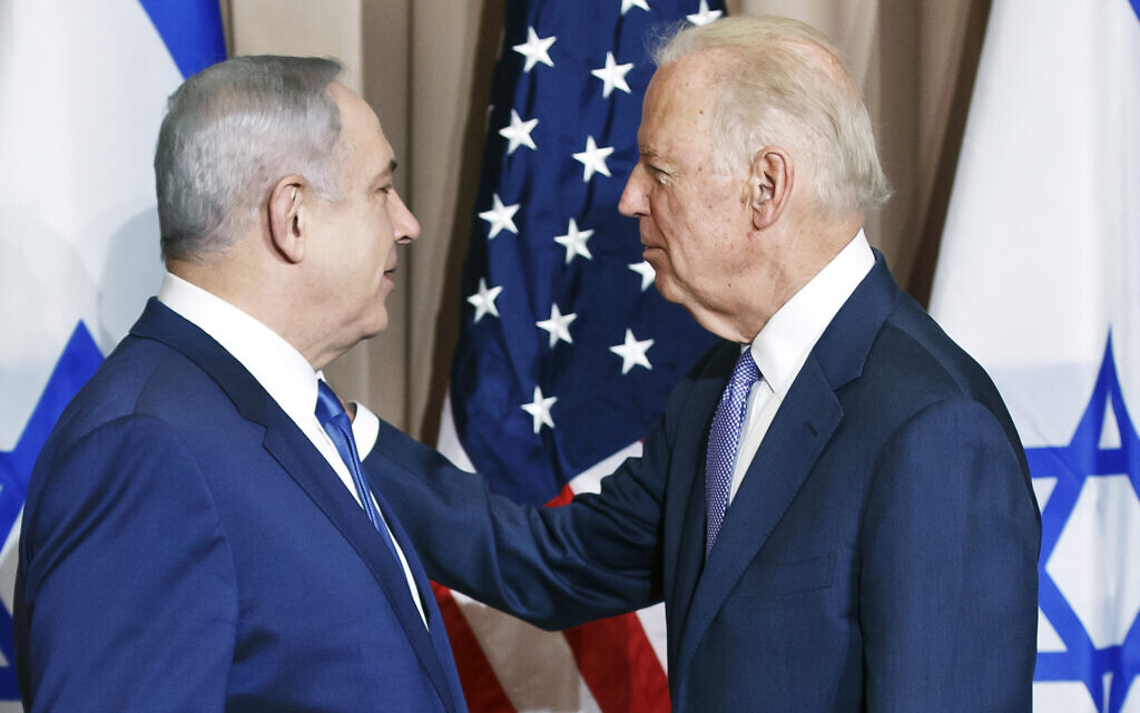 Biden Expresses Concern to Netanyahu Over Judicial Overhaul.