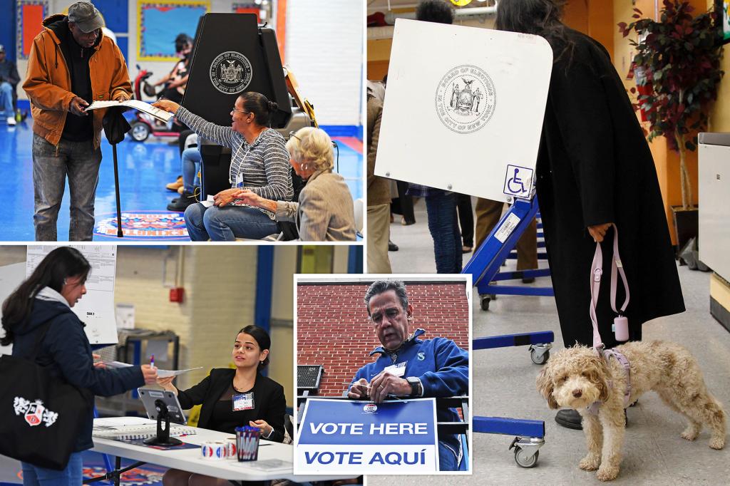 "NYC Voters Take Action on Election Day Amidst Crime and Migrant Crisis"